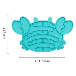 Gamelle anti glouton chien forme crabe