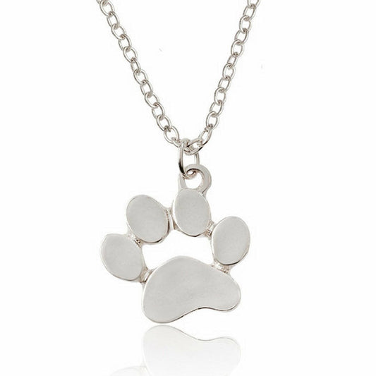 Chaîne et pendentif Empreinte d'Amour Chien et Chat