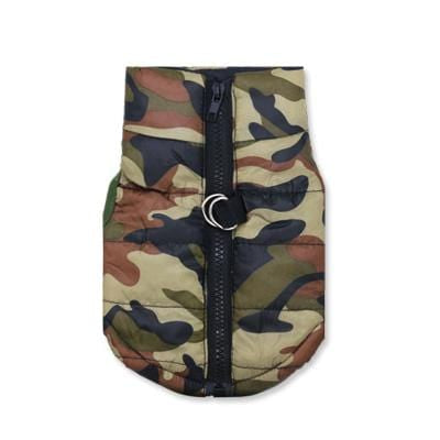 Gilet camouflage imperméable ultra chaud pour Chien