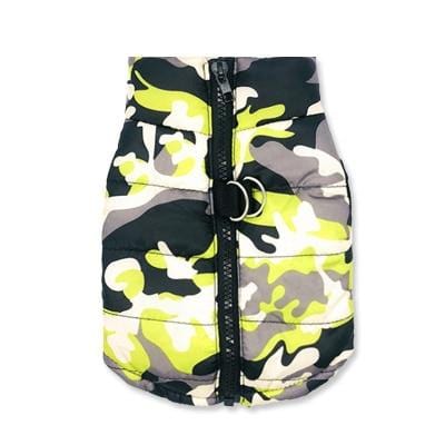 Gilet camouflage imperméable ultra chaud pour Chien