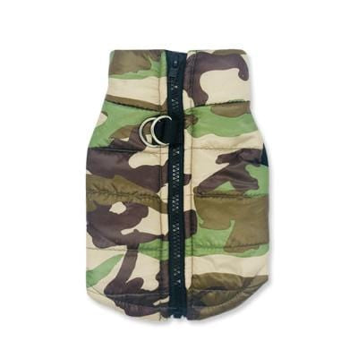 Gilet camouflage imperméable ultra chaud pour Chien